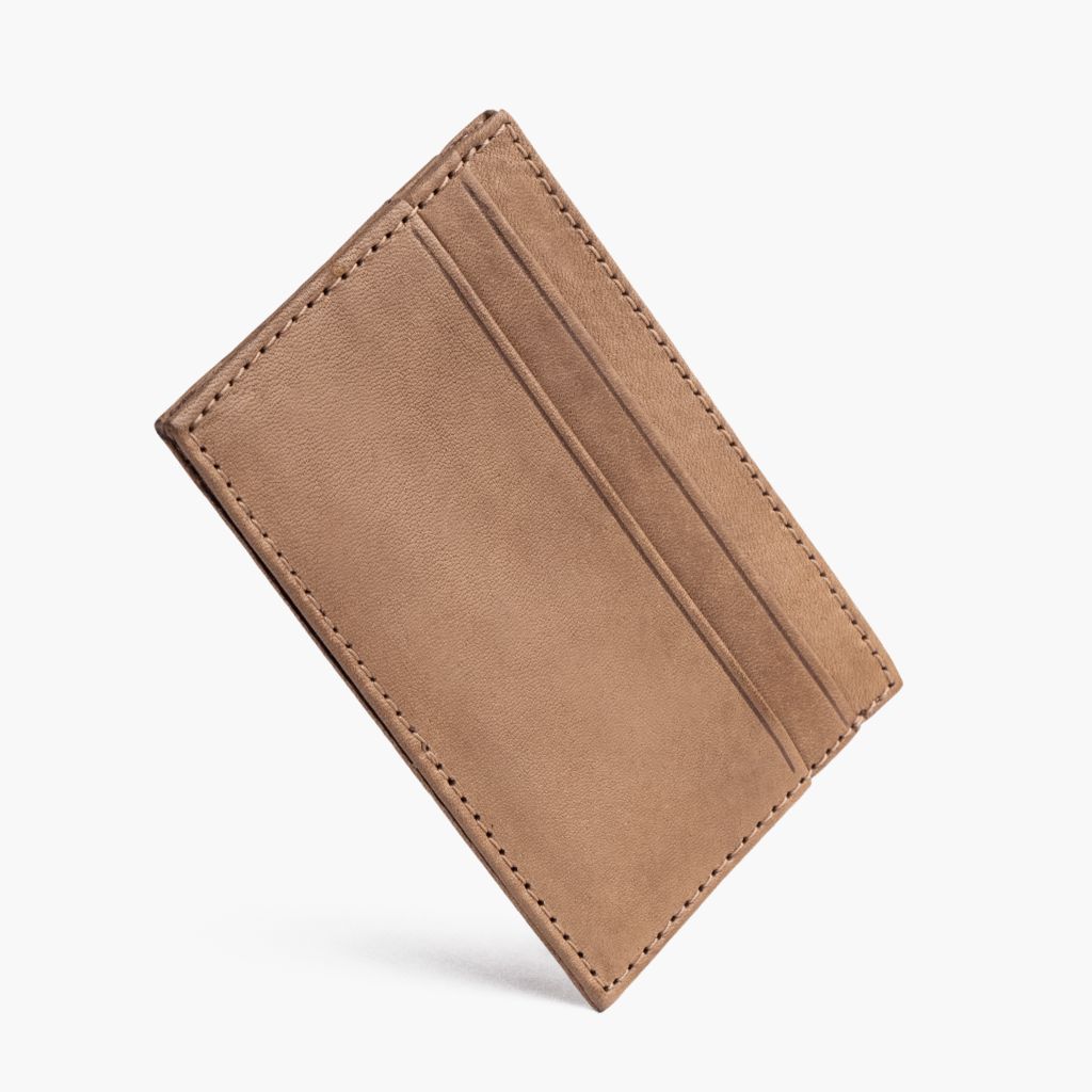 Leather Card Holder | Natural Vachetta - Image 3