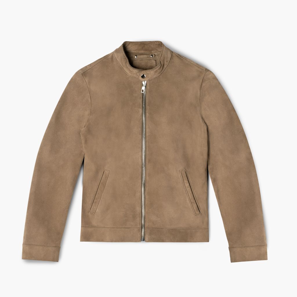 Racer Jacket | Taupe - Image 4