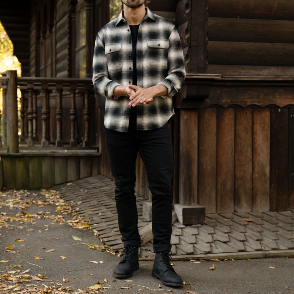 Summit Flannel Shirt | Timberwolf - Image 8