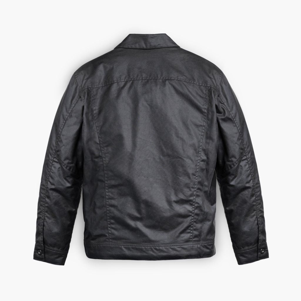 Waxed Canvas Field Jacket | Charcoal - Image 6