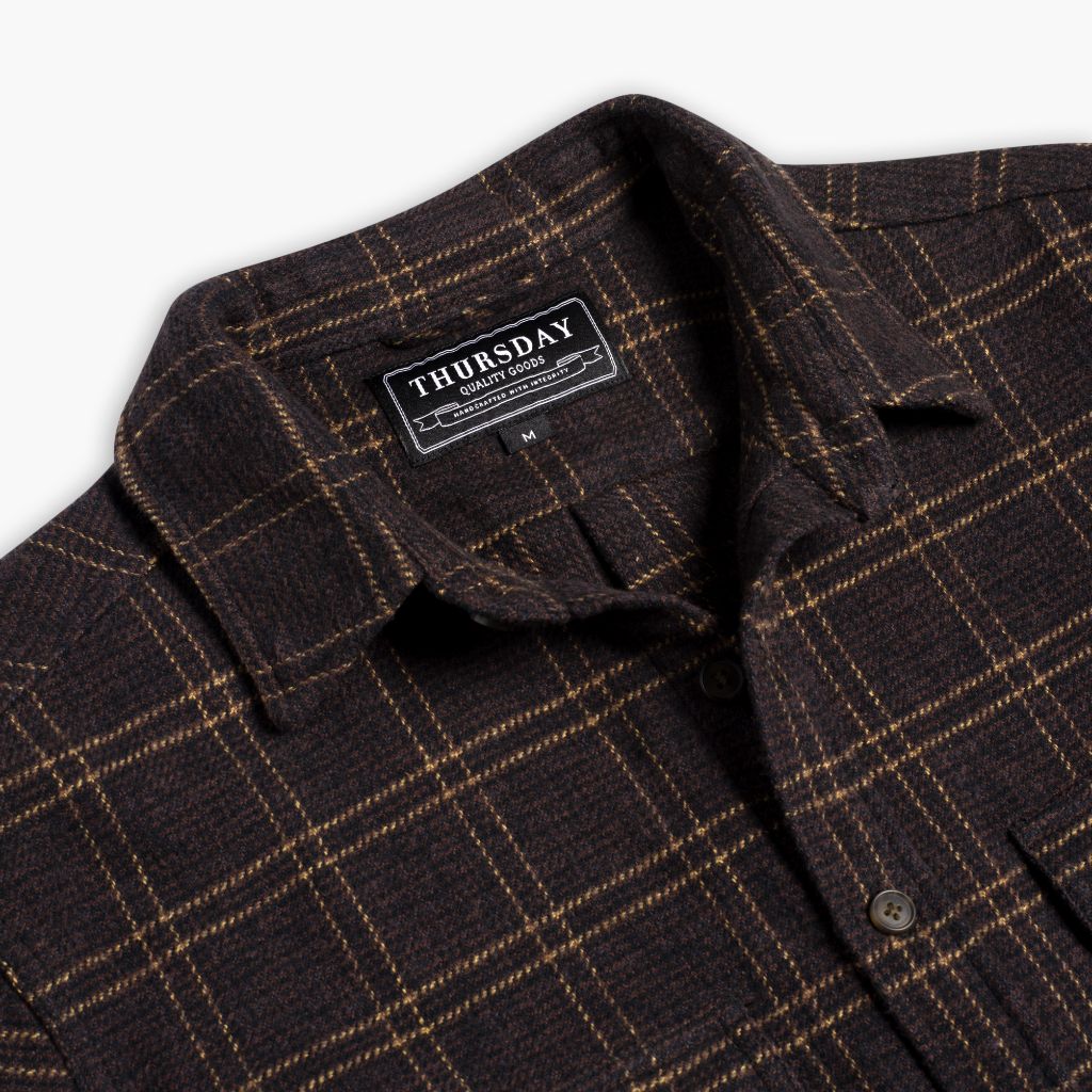 Summit Flannel Shirt | Chestnut - Image 4