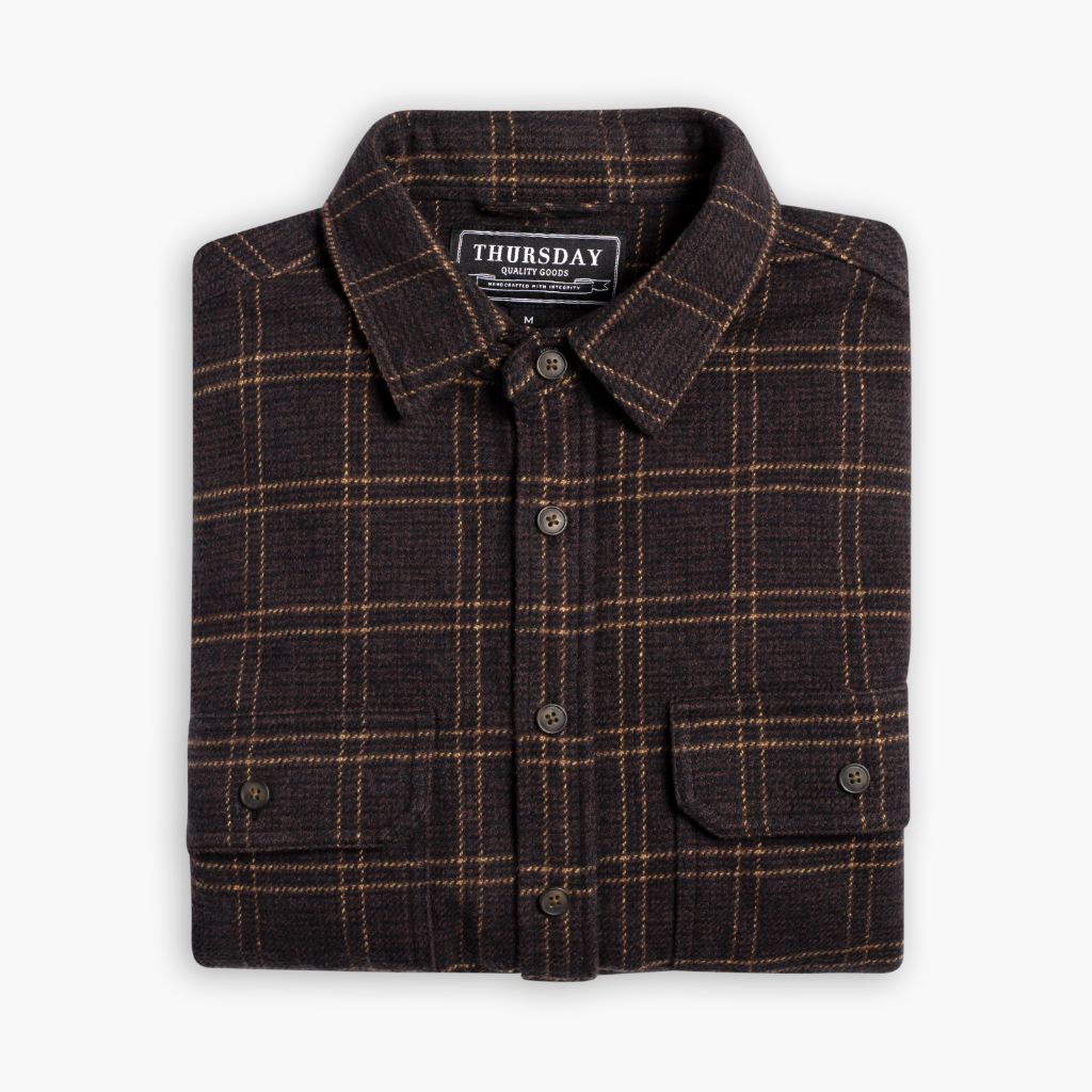 Summit Flannel Shirt | Chestnut - Image 3