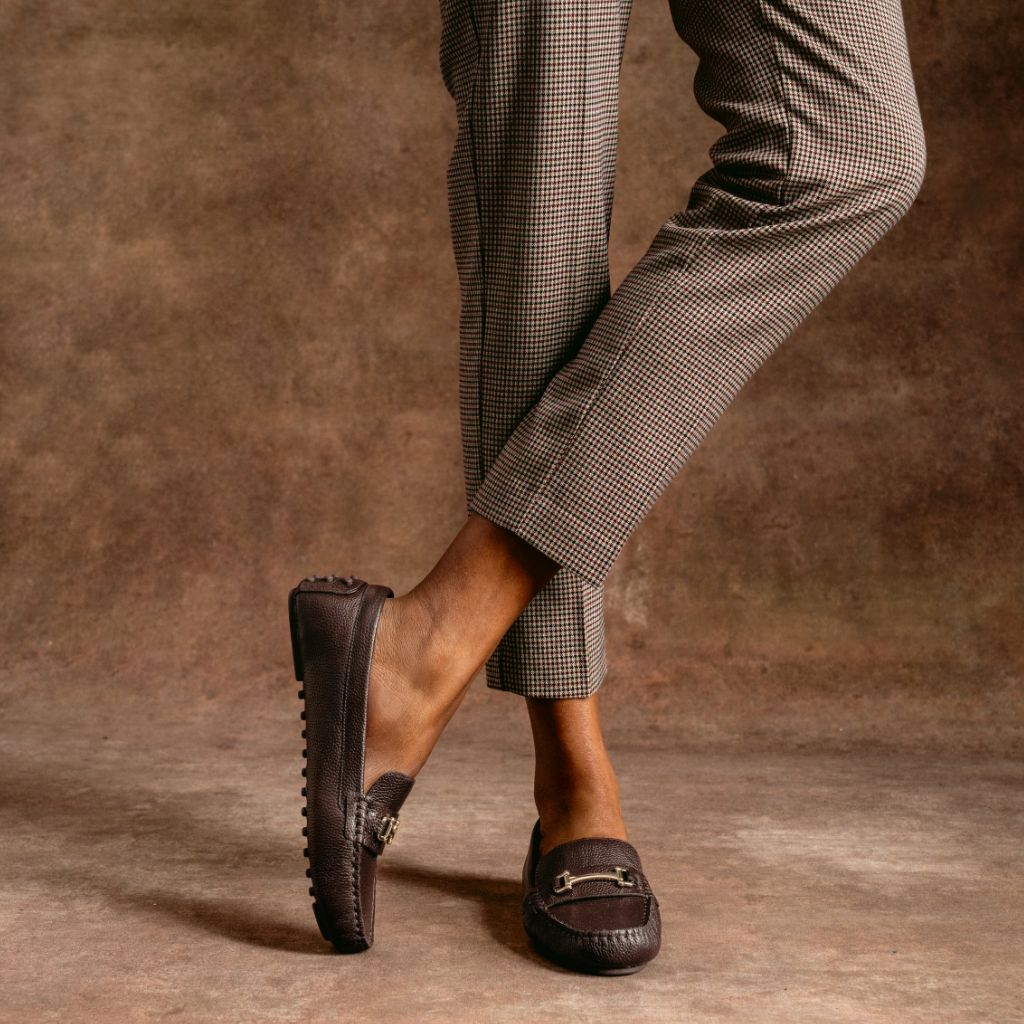 Driving Loafer | Brown & Gold - Image 9