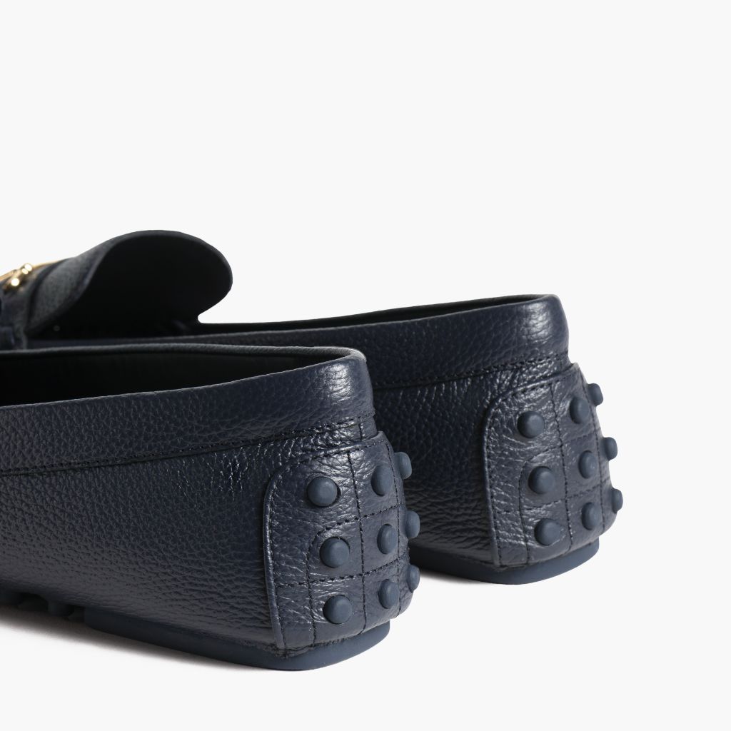 Driving Loafer | Navy & Gold - Image 6