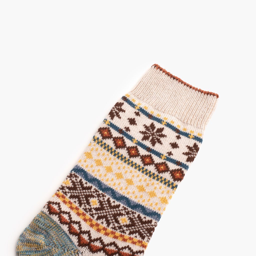 Women's Norwegian Sock | Cream - Image 2