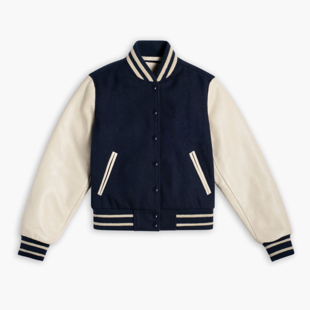 Varsity Jacket | Navy - Image 4